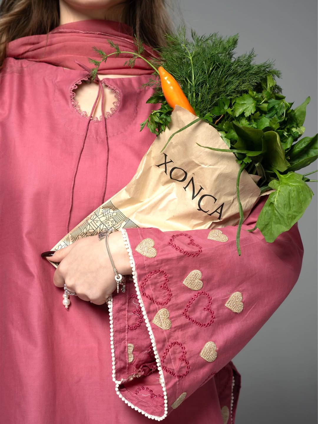 Primanti Embroidered 3pc dress