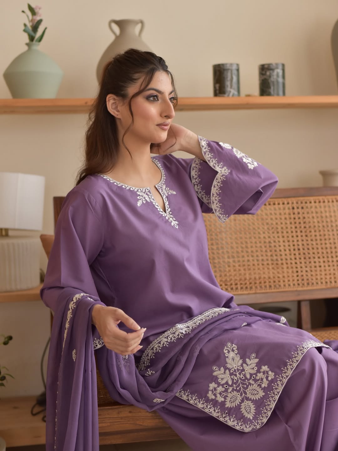 Ayera 3pc Dress(Farshi Shalwar)
