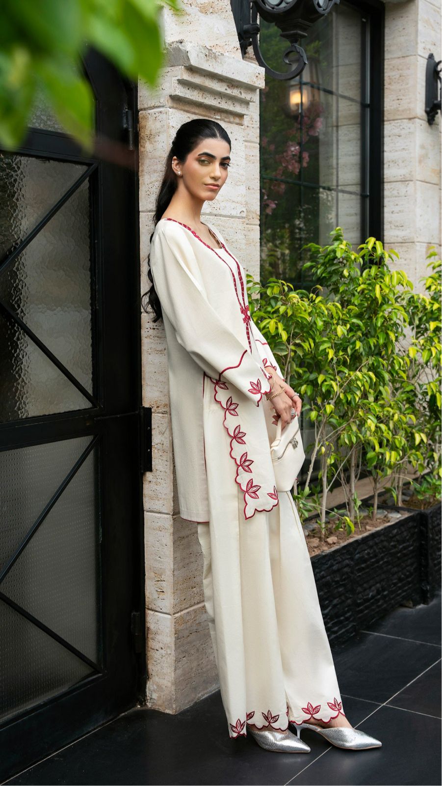 Angel Embroidered 3pc