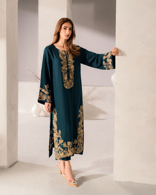 Nayab Printed 3pc Dress