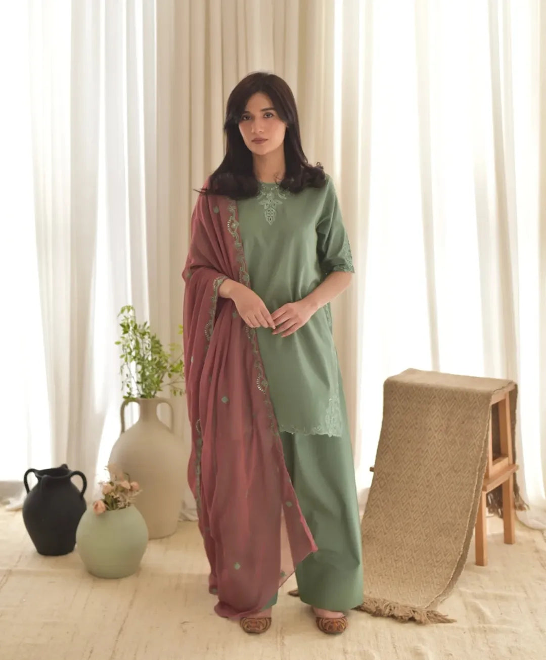 Gulistan Embroidered 3pcs