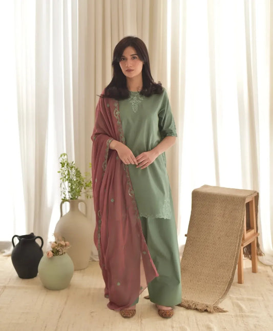 Gulistan Embroidered 3pcs