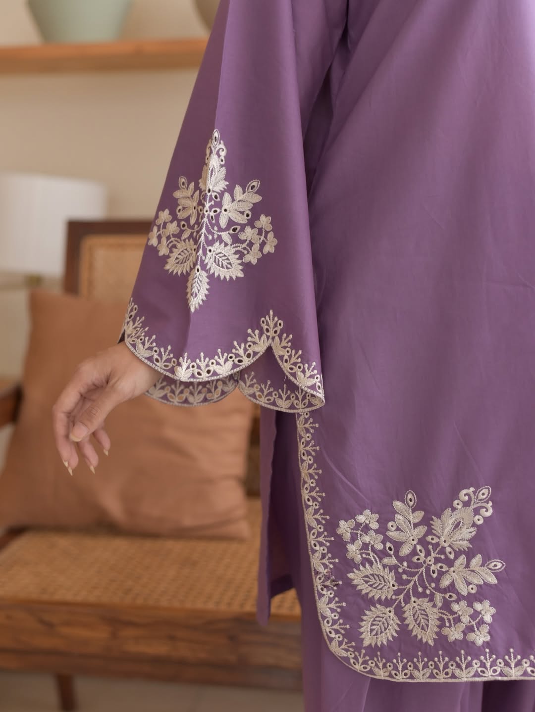 Ayera 3pc Dress(Farshi Shalwar)