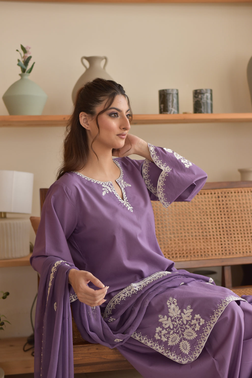 Ayera 3pc Dress(Farshi Shalwar)